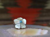 【Rosita & Anselm Wallace】Zuni Desert Rose Inlay Ring c.1980