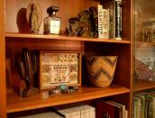 Vintage Framed Navajo Dye Chart  23×28