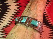 Antique Navajo Cuff Bracelet with Square #8 c.1930