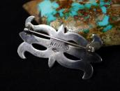 【NAVAJO GUILD】 Vintage Casted Silver Pin Brooch c.1950～