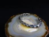 Vtg Navajo 2-Strand Heavy Twisted Triangle Wire Cuff c.1950～