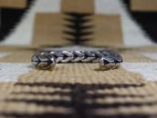 Vtg Navajo 2-Strand Heavy Twisted Triangle Wire Cuff c.1950～