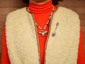 Atq Kewa Small Batterybird Depression Era Necklace c.1930～