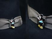 Attr. to【Amelio Nastacio】Zuni Inlay Mickey Top & Pin  c.1970