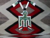 Atq Kewa/SantoDomingo Batterybird Depression Necklace c.1930