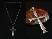 【Sam Begay】Cast Cross Top w/Hand Made Chain Necklace c.1965～