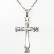 【Sam Begay】Cast Cross Top w/Hand Made Chain Necklace c.1965～