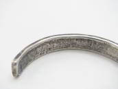 Antique Navajo/Kewa Snake Applique Ingot Silver Cuff c.1930～