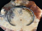 Antique Navajo Snakes Applique & Arrows Stamed Cuff c.1930～