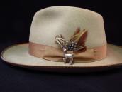 【UITA6】 Antique Navajo Antelope Shape Silver Pin  c.1940