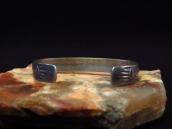 Antique 【Arrow Novelty】 Coin Silver Cuff Bracelet  c.1930～