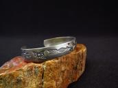 Antique 【Arrow Novelty】 Coin Silver Cuff Bracelet  c.1930～