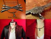 Joe H. Quintana Cochiti Silver Necklace  c.1970