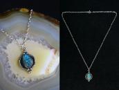 Vintage Navajo High Grade Turquoise Top Necklace  c.1960～