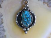 Vintage Navajo High Grade Turquoise Top Necklace  c.1960～