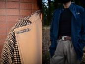 【Ganscraft】Atq Stamped & Repoused Coin Silver Pin  c.1930～