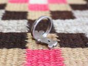 OLDPAWN Zuni Chip Inlay 『Mickey』 Silver Ring  c.1980