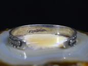 Atq Navajo Chiseled & Stamped Heavy IngotSilver Cuff c.1920～