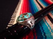 Vintage Silver Ring with Oval Turquoise  c.1940～