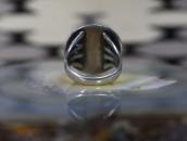 Antique Navajo Gem No.8 Turquoise Ring in Silver c.1935～