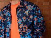 Attributed to【VAUGHN'S】Cow Head Silver Pin w/Gem TQ  c.1930～