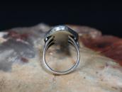 Vintage Navajo High Grade Nevada Blue Turquoise Ring c.1930～