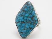 Vintage Navajo High Grade Nevada Blue Turquoise Ring c.1930～