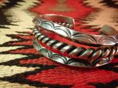 Vintage Ingot Triangle & Twistedwire Cuff  c.1940～