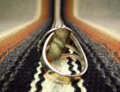 Vintage Ring with High Grade #8 Turquoise c.1940～