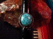 Vintage Ring with High Grade #8 Turquoise c.1940～