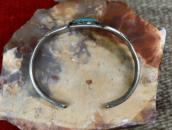 Atq Navajo T-birds Applique & 卍Stmped Ingot Slv Cuff c.1920～