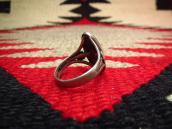 Vintage Split Ring with Oval Turquoise  c.1940