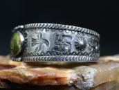 Antique Navajo T-birds & 卍 Stamped Ingot Silver Cuff c.1920～