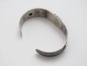 Antique Navajo T-birds & 卍 Stamped Ingot Silver Cuff c.1920～