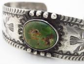 Antique Navajo T-birds & 卍 Stamped Ingot Silver Cuff c.1920～
