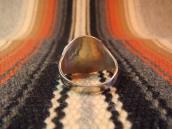 Antique Thunderbird & Arrows Applique Silver Ring  c.1930