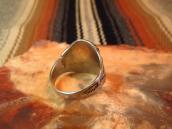 Antique Thunderbird & Arrows Applique Silver Ring  c.1930
