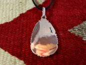 【Thomas Curtis】Navajo Cross Stamped Teardrop Fob Necklace