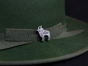 Attr.to【Ganscraft】Stamped "Glacier Park Goat" Pin c.1930～