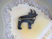 Attr.to【Ganscraft】Stamped "Glacier Park Goat" Pin c.1930～