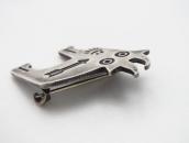 Attr.to【Ganscraft】Stamped "Glacier Park Goat" Pin c.1930～