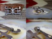 Attributed to【NAVAJO GUILD】Vintage Casted Silver Pin c.1940～