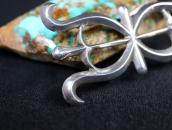 Attributed to【NAVAJO GUILD】Vintage Casted Silver Pin c.1940～
