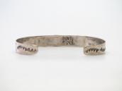 Atq Stamped T-birds Applique w/Green Turquoise Cuff  c.1930～