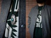 Atq Navajo Stamped Ingot Slv Pin&Top w/Gem Turquoise c.1940～