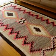 Antique 【Crystal】 Navajo Rug 『Dazzler』  c.1930～  125/226