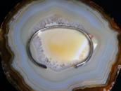 Atq Lightning Arrows Stamped Narrow Trianglewire Cuff c.1930