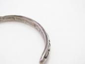 Antique Navajo Ingot Silver Narrow Triangle Wire Cuff c.1920