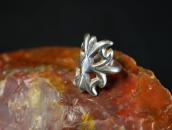 Old Navajo Sand Casted "Ketoh Style" Silver Ring  c.1980～