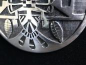 【Bernard Dawahoya】Shalako Mana Overlay Top Necklace  c.1980～